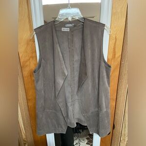 Women’s suede vest